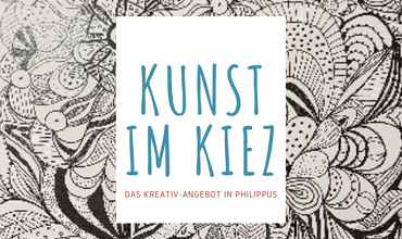 Schriftzug - Kunst im Kiez