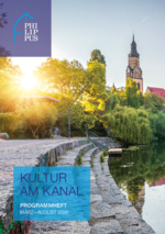 Datei herunterladen: Kultur am Kanal - Programm 2026-1 (pdf, 3 MB)