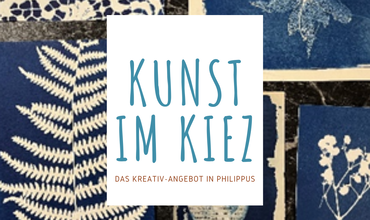 Schriftzug - Kunst im Kiez