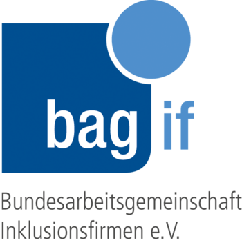Logo der Bundesarbeitsgemeinschaft Inklusionsfirmen e.V.