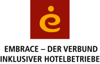 Logo Embrace - Der Verbund inklusiver Hotelbetriebe