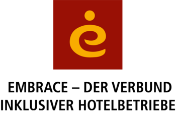 Logo Embrace - Der Verbund inklusiver Hotelbetriebe