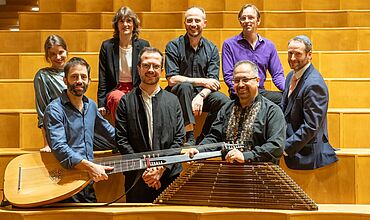 Ensemble zum Konzert Mikrokosmus